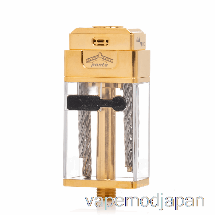 Vape Mod Orca Vape X Mrjustright1 Ponte Xl Rdta スタビータンク ゴールド